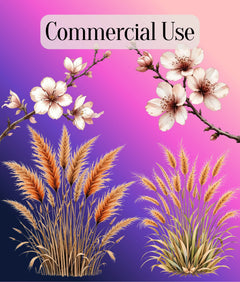 Japandi Botanical Clipart Bundle - CraftNest - Digital Crafting and Art