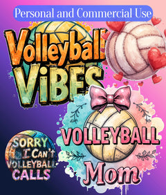 Volleyball Clipart Bundle - CraftNest - Digital Crafting and Art