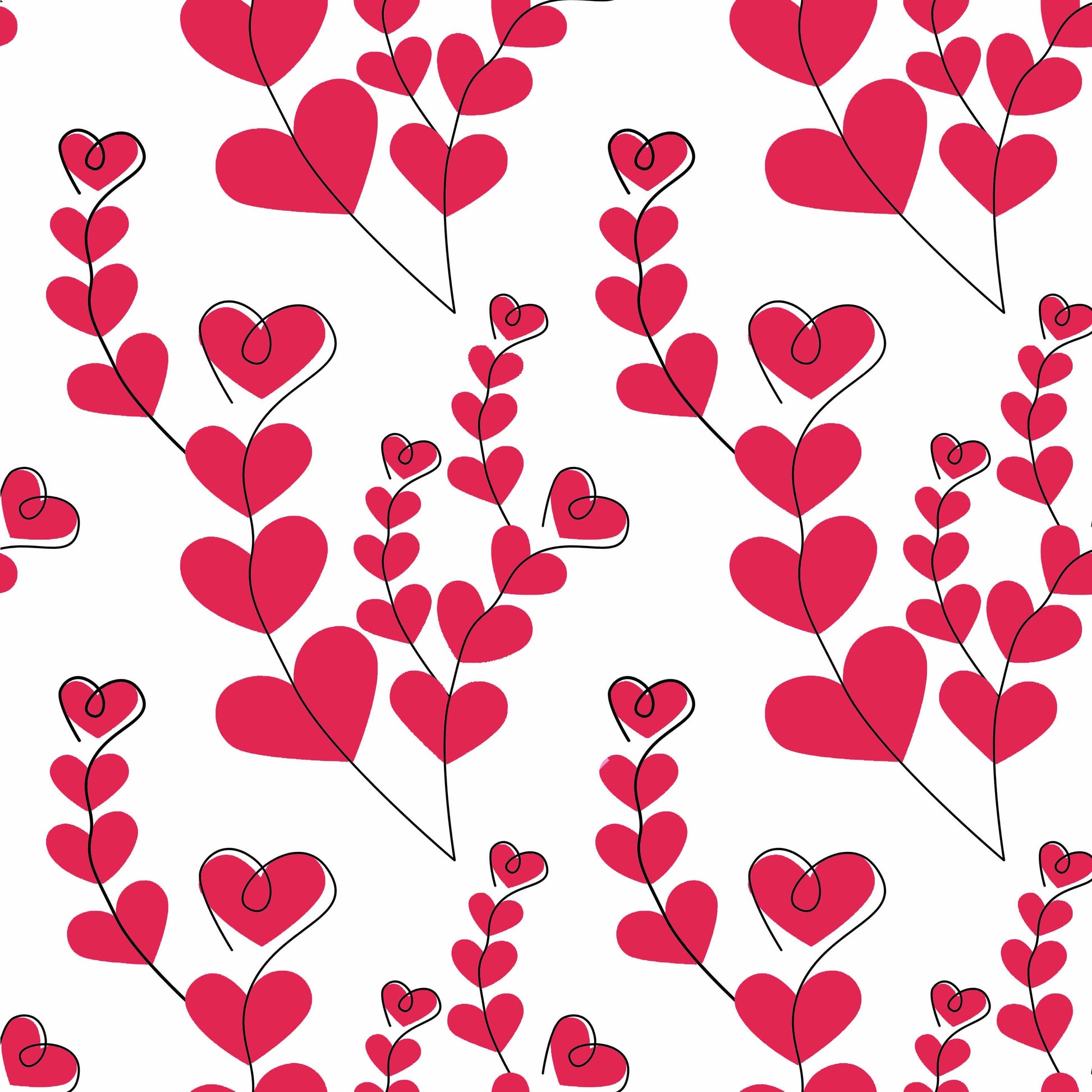 Valentine Seamless Digital Paper 5 - CraftNest - Digital Crafting and Art