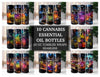 Cannabis Essential Oil Bottles Tumbler Wrap