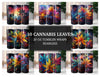 Cannabis Leaves 2 Tumbler Wraps