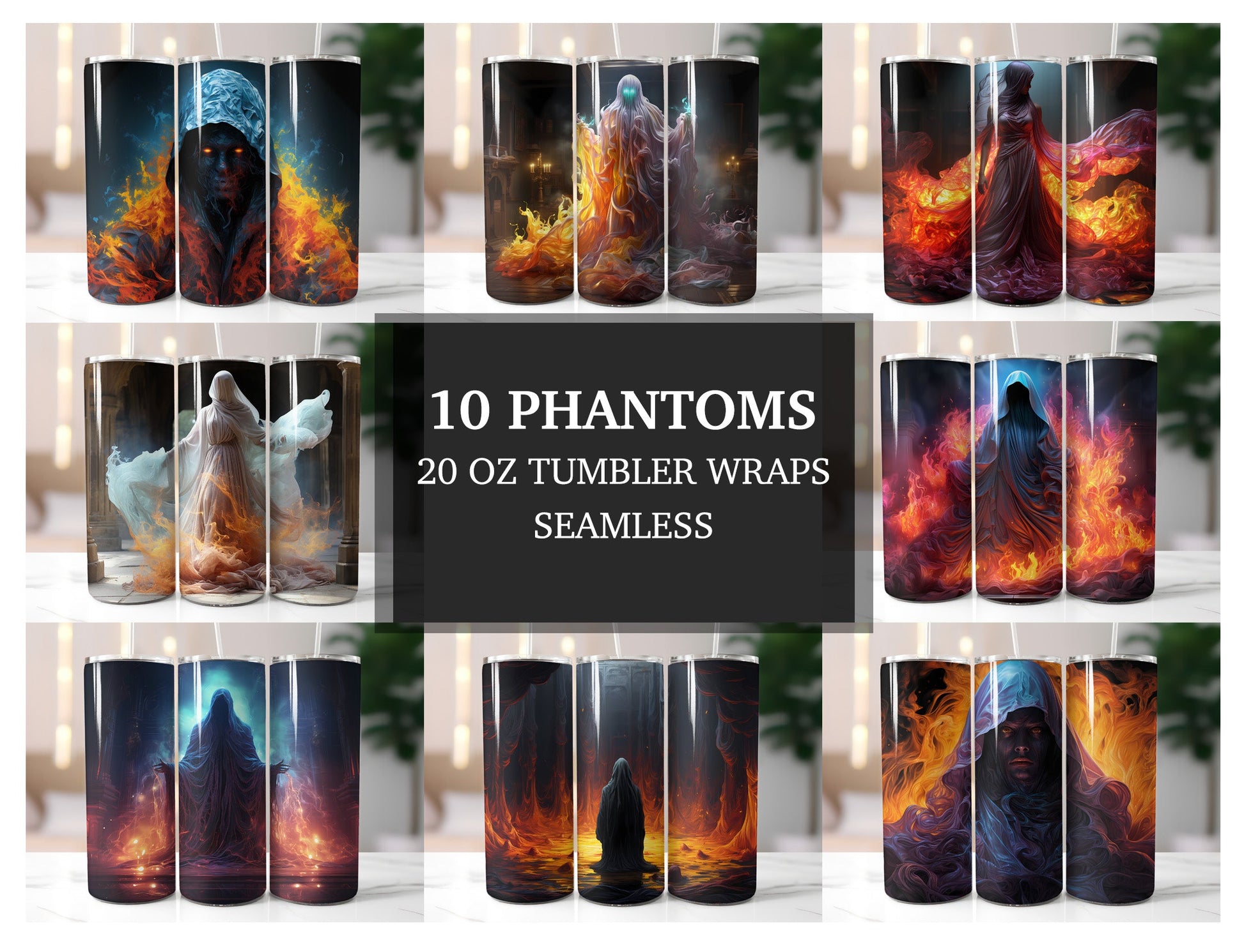 Phantoms Tumbler Wrap - CraftNest