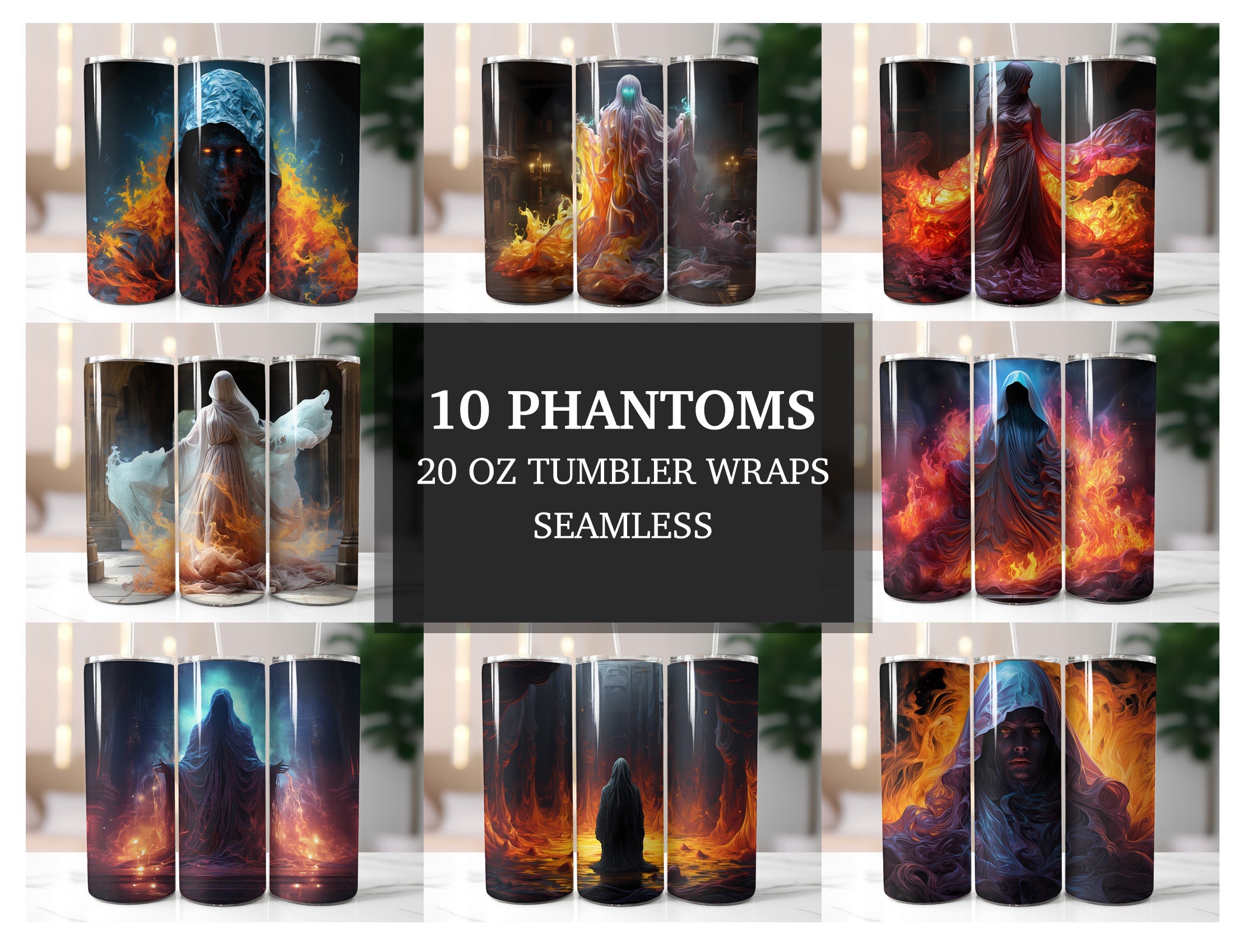 Phantoms Tumbler Wrap - CraftNest