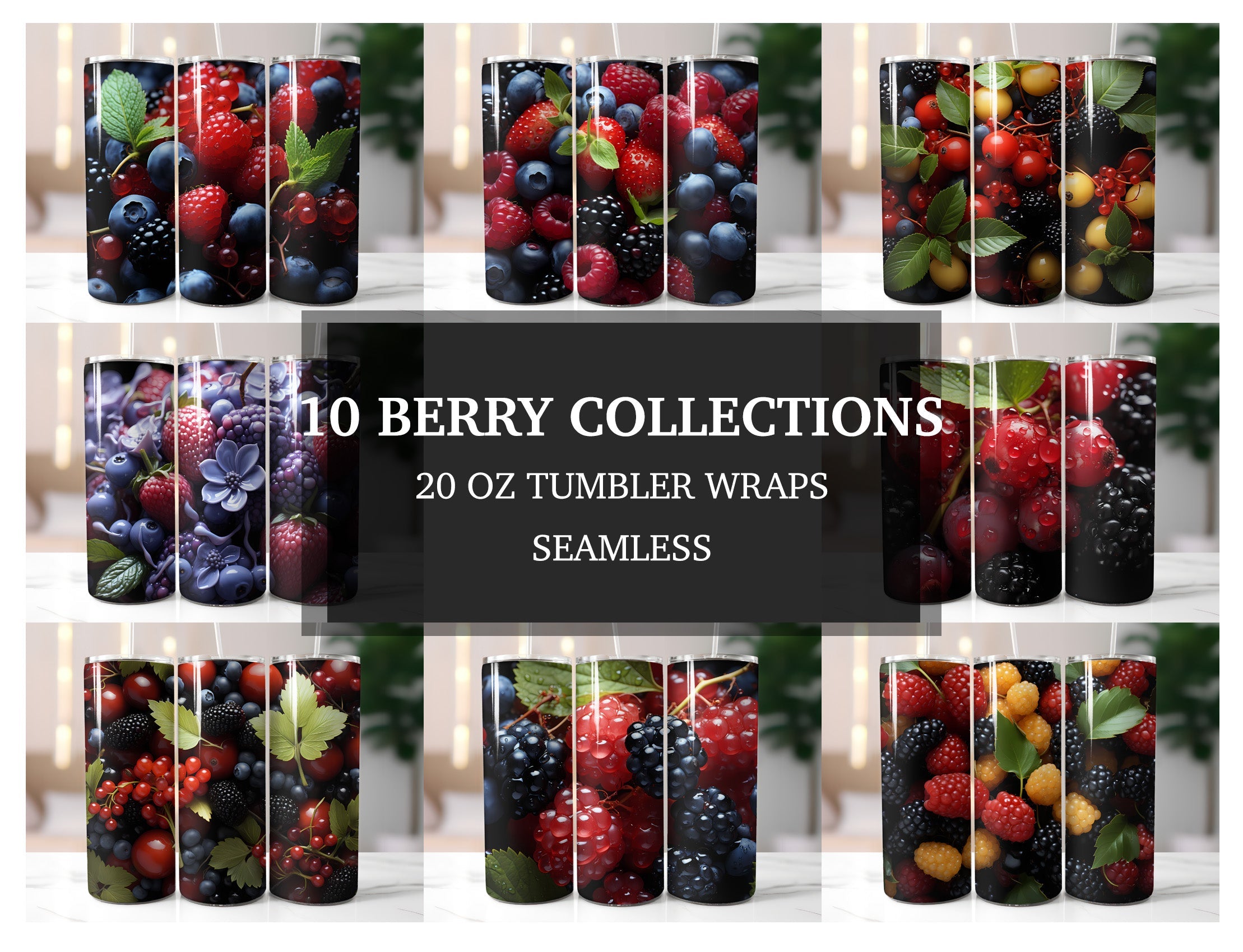 Berry Collections Tumbler Wrap - CraftNest