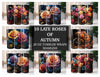 Late Roses of Autumn Tumbler Wrap