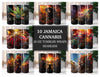 Jamaica Cannabis Tumbler Wrap