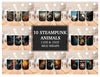 Steampunk Animals Mug Wrap