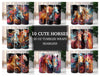 Cute Horses Tumbler Wrap