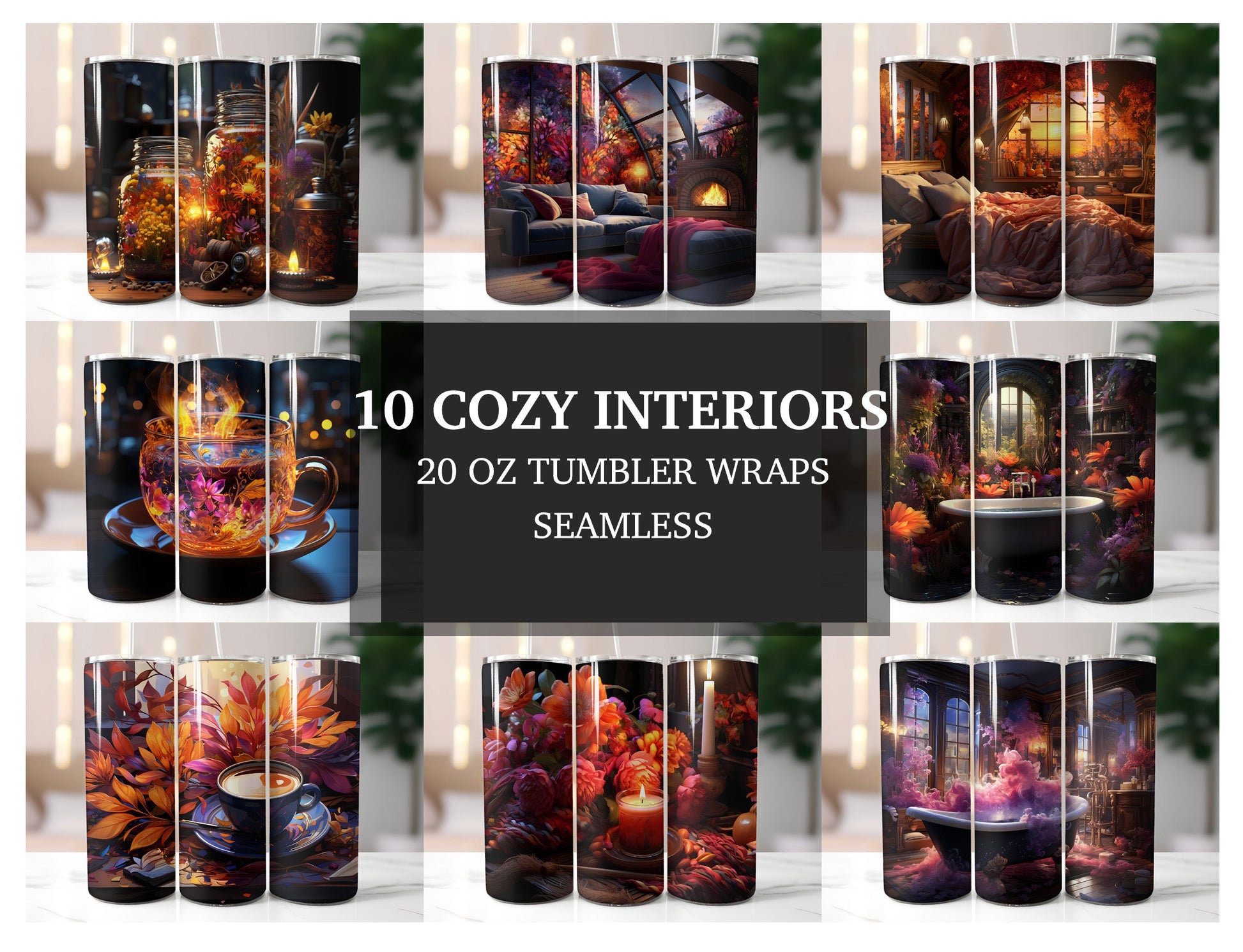 Cozy Interiors Tumbler Wrap - CraftNest