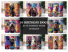 Birthday Dogs Tumbler Wrap
