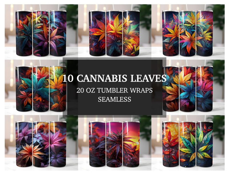 Cannabis Tumbler Wraps - CraftNest