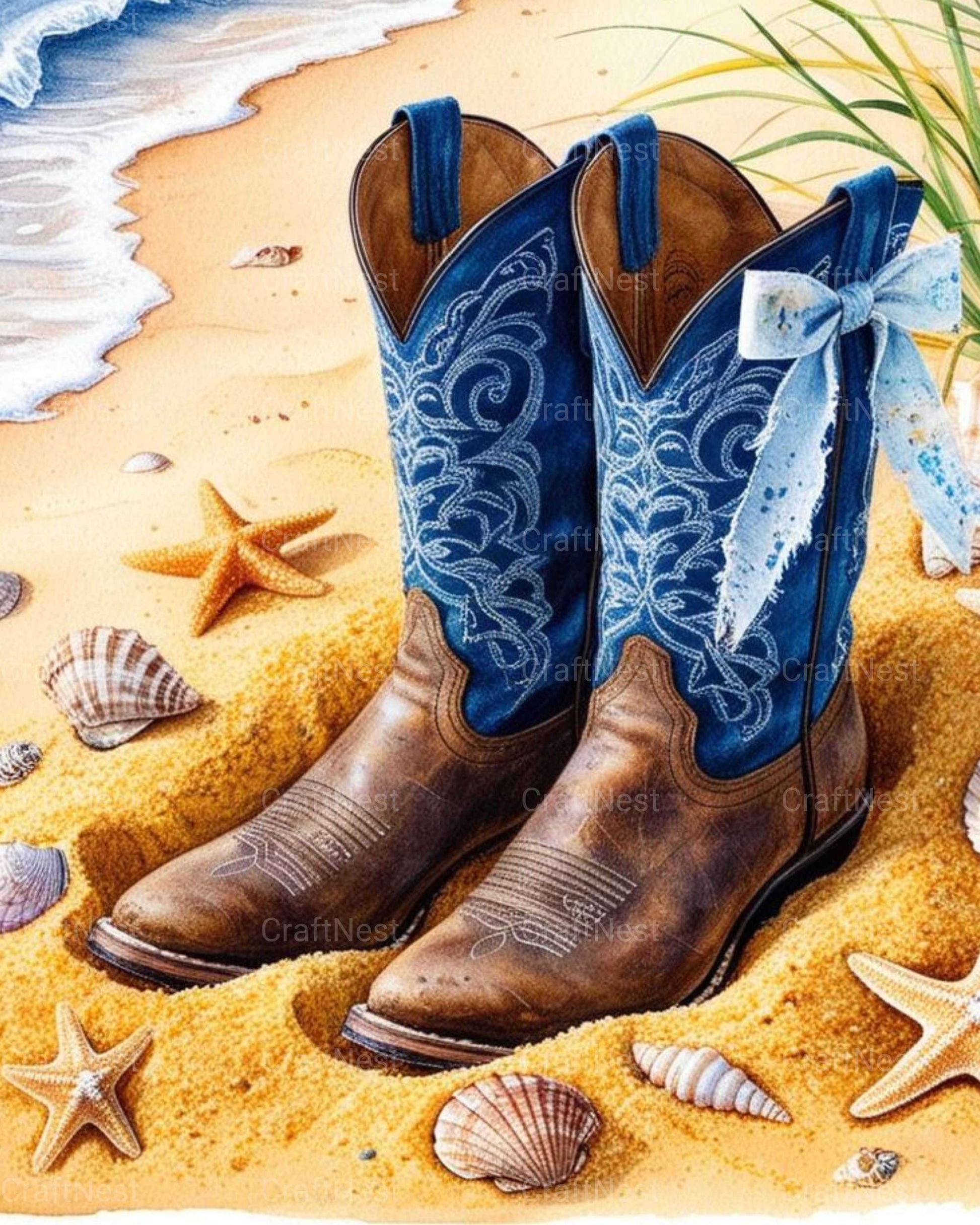Boots Wall Art - CraftNest - Digital Crafting and Art