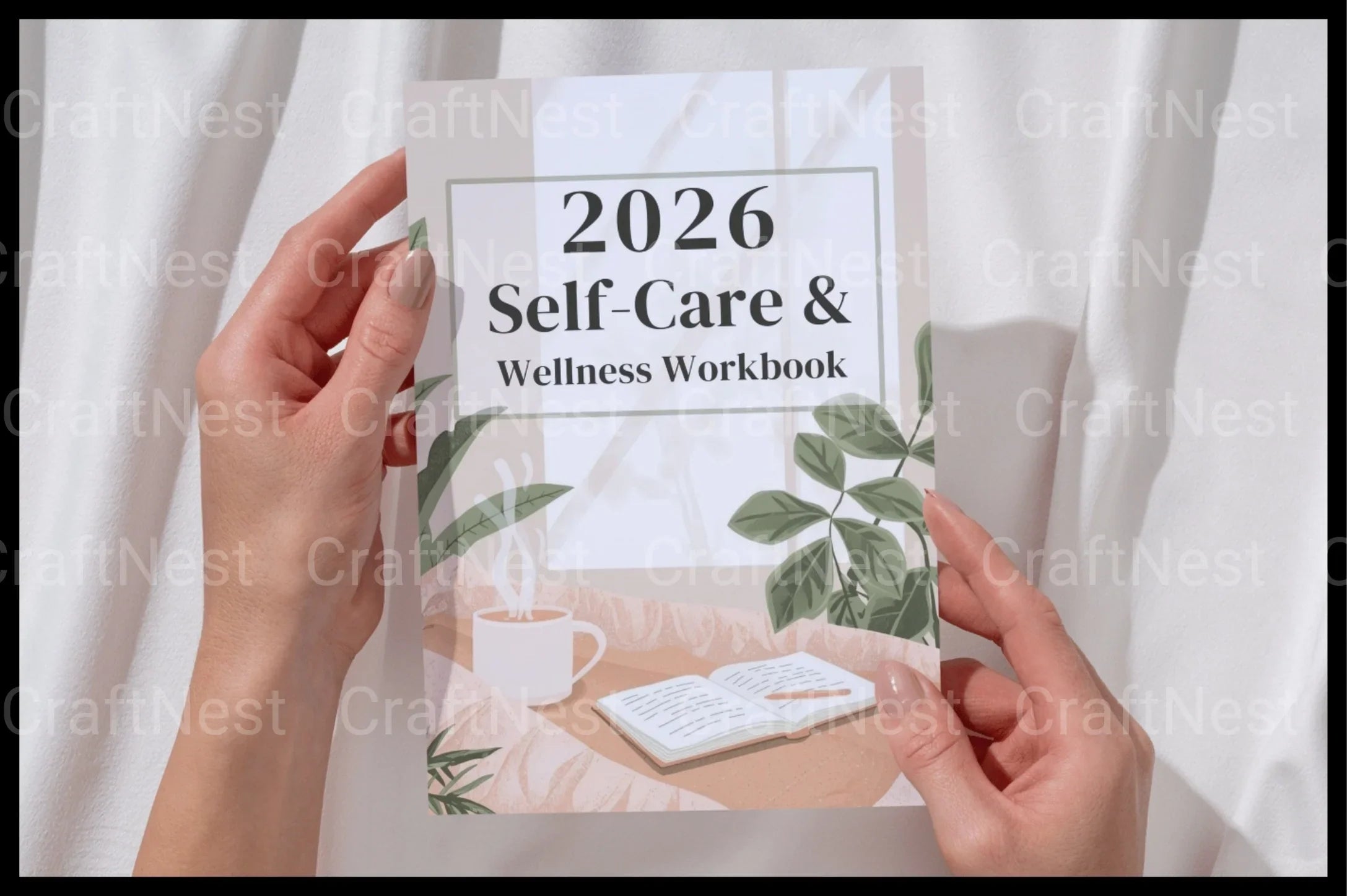 Self Care Wellness Workbook - CraftNest - Digital Crafting and Art