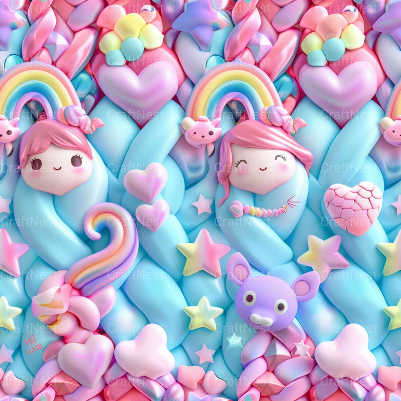 Pastel Doll Textures - CraftNest - Digital Crafting and Art