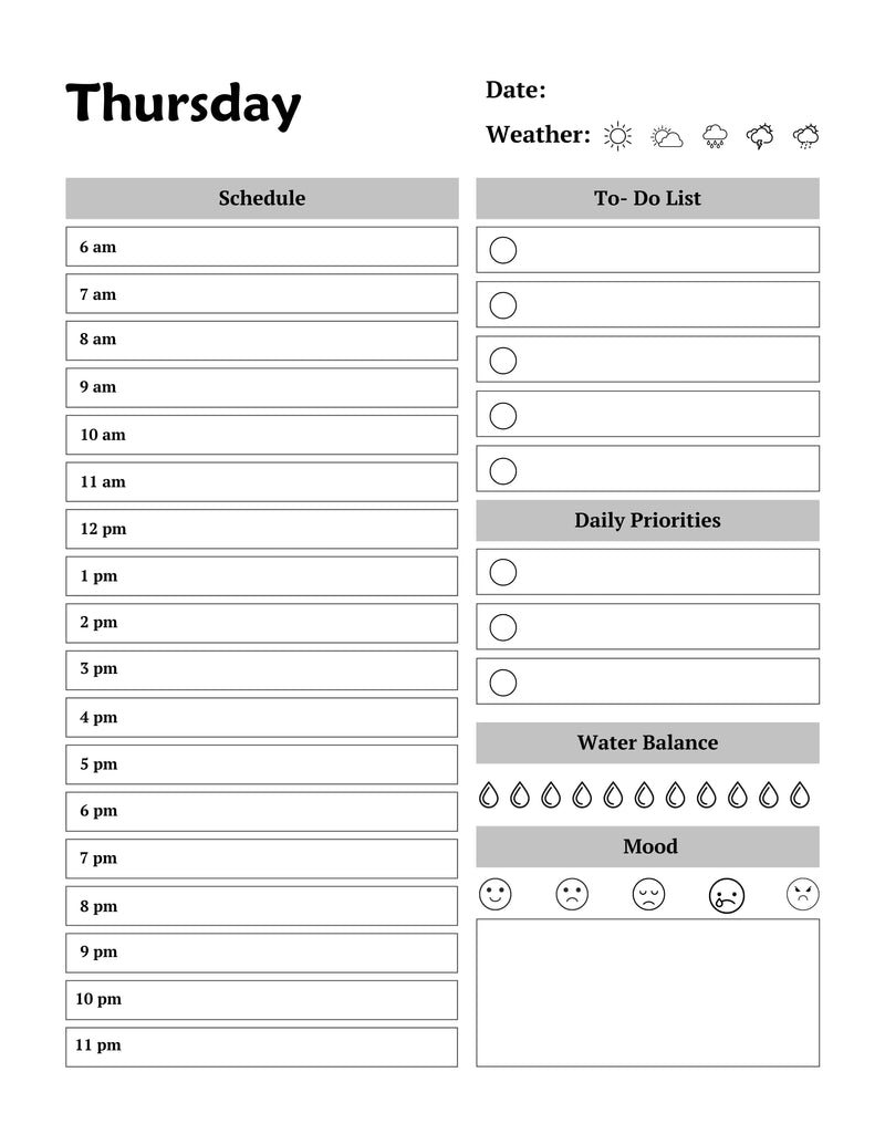 Healthy Living Planner KDP Planner - CraftNest - Digital Crafting and Art
