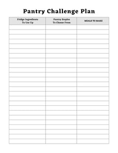 Meal & Pantry Planner KDP Planner - CraftNest - Digital Crafting and Art