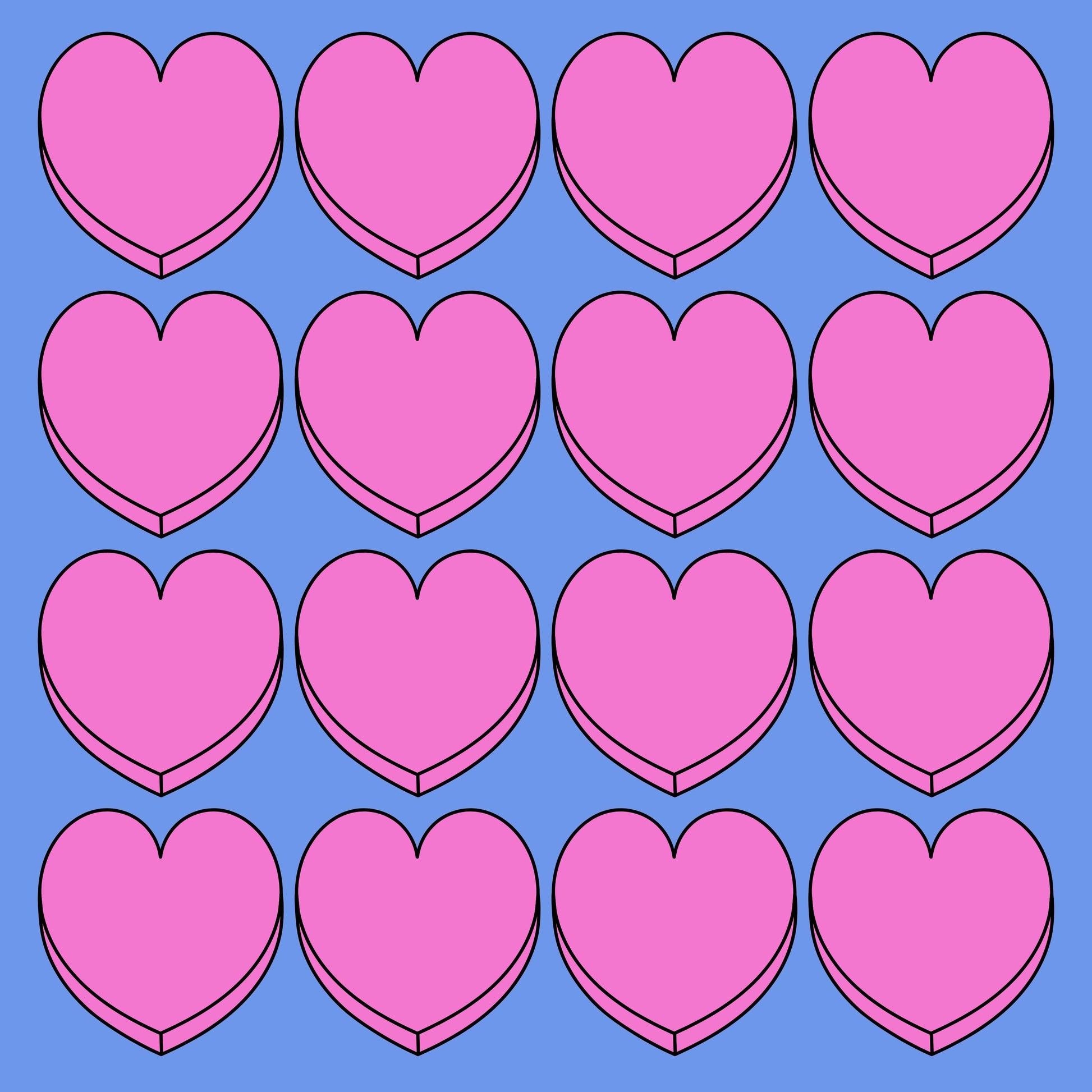 Valentine Seamless Digital Paper 6 - CraftNest - Digital Crafting and Art