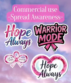 Breast Cancer Awareness Clipart Bundle - CraftNest - Digital Crafting and Art