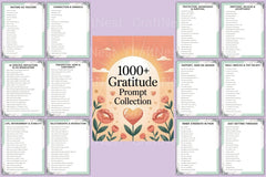 Gratitude Prompt for Reflection and Mindfulness - CraftNest - Digital Crafting and Art