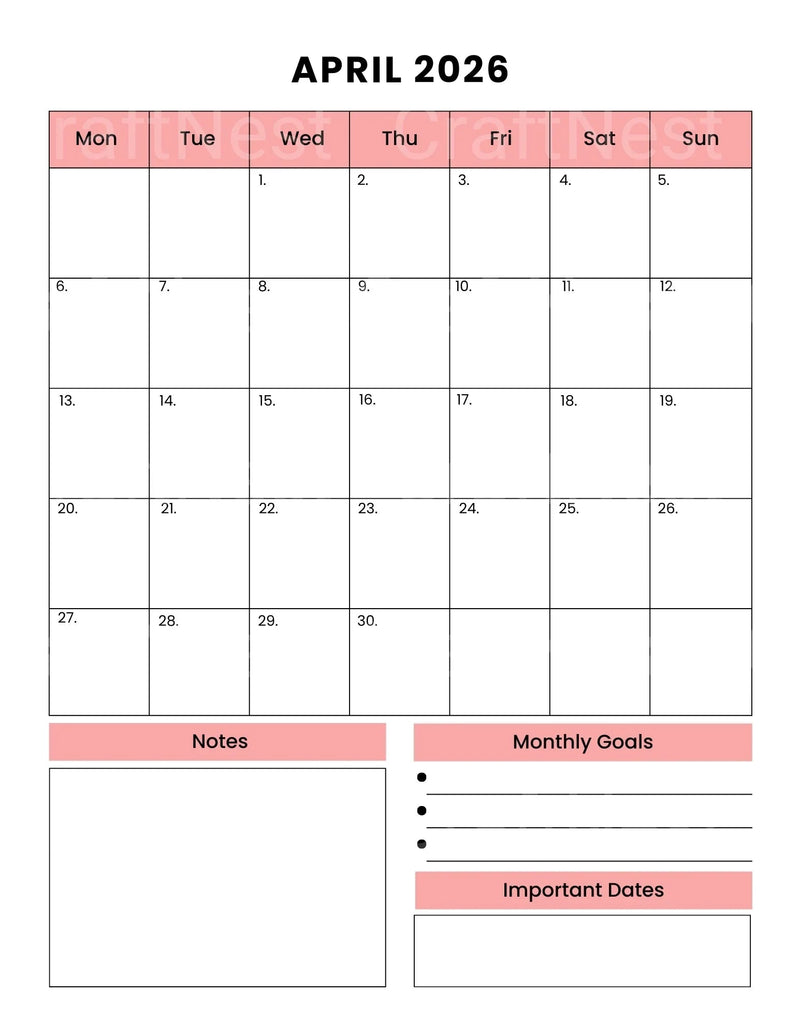 Budget Management Organizer - CraftNest - Digital Crafting and Art