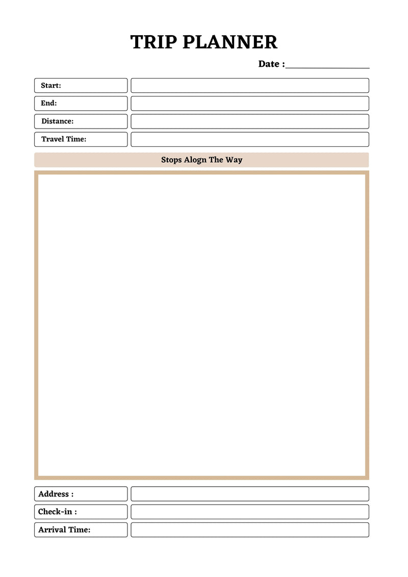 Travel Planner KDP Planner - CraftNest - Digital Crafting and Art