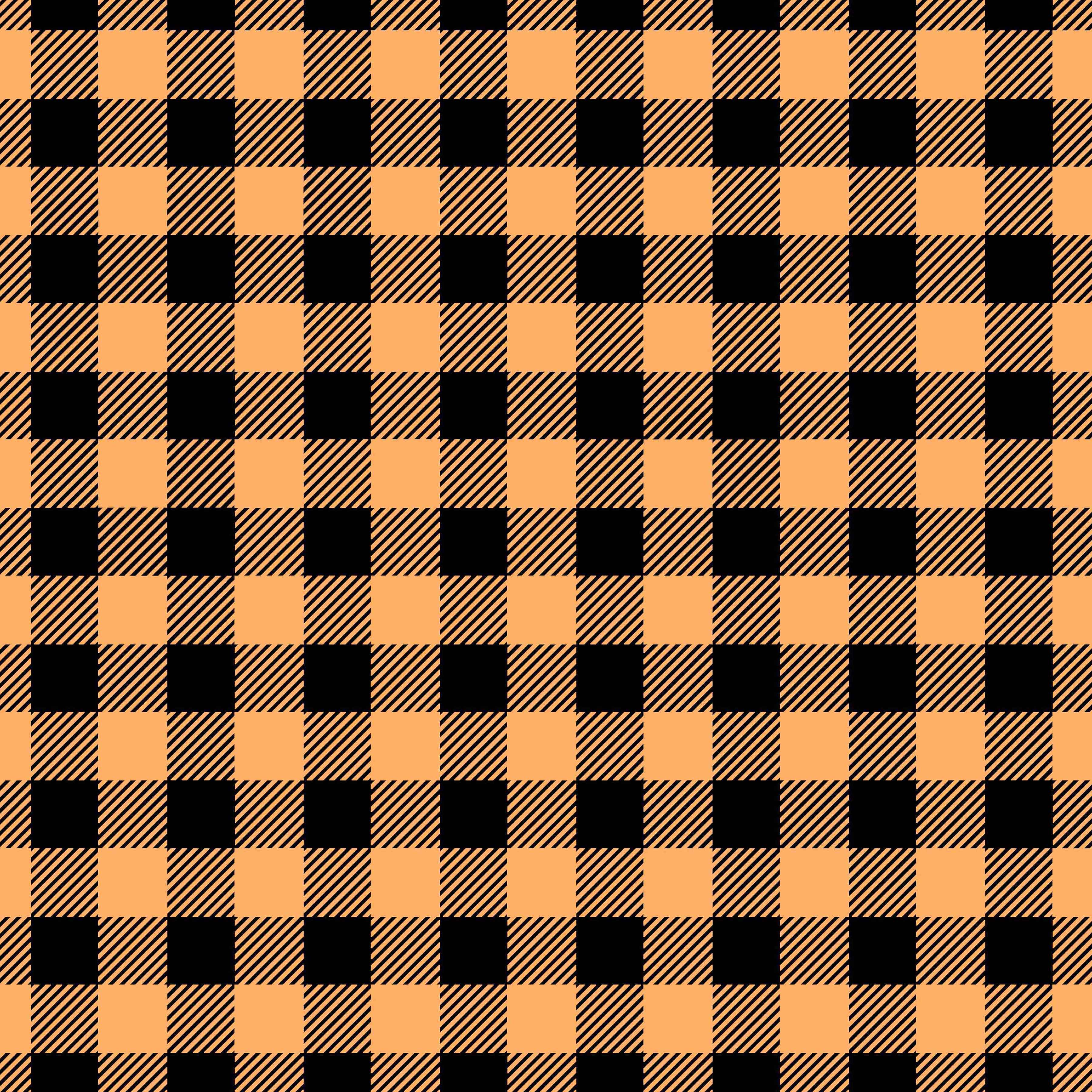 Fall Plaid Seamless Digital Paper - CraftNest - Digital Crafting and Art