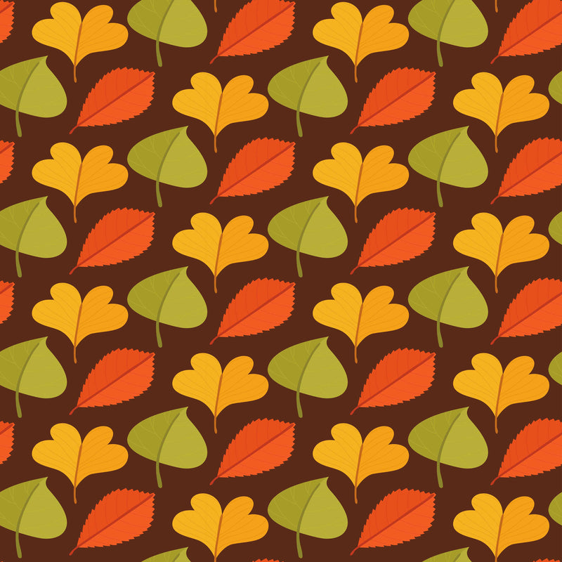 Fall Leaves Seamless Digital Paper - CraftNest - Digital Crafting and Art