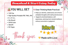 Cognitive Processing Prompts for CBT - CraftNest - Digital Crafting and Art
