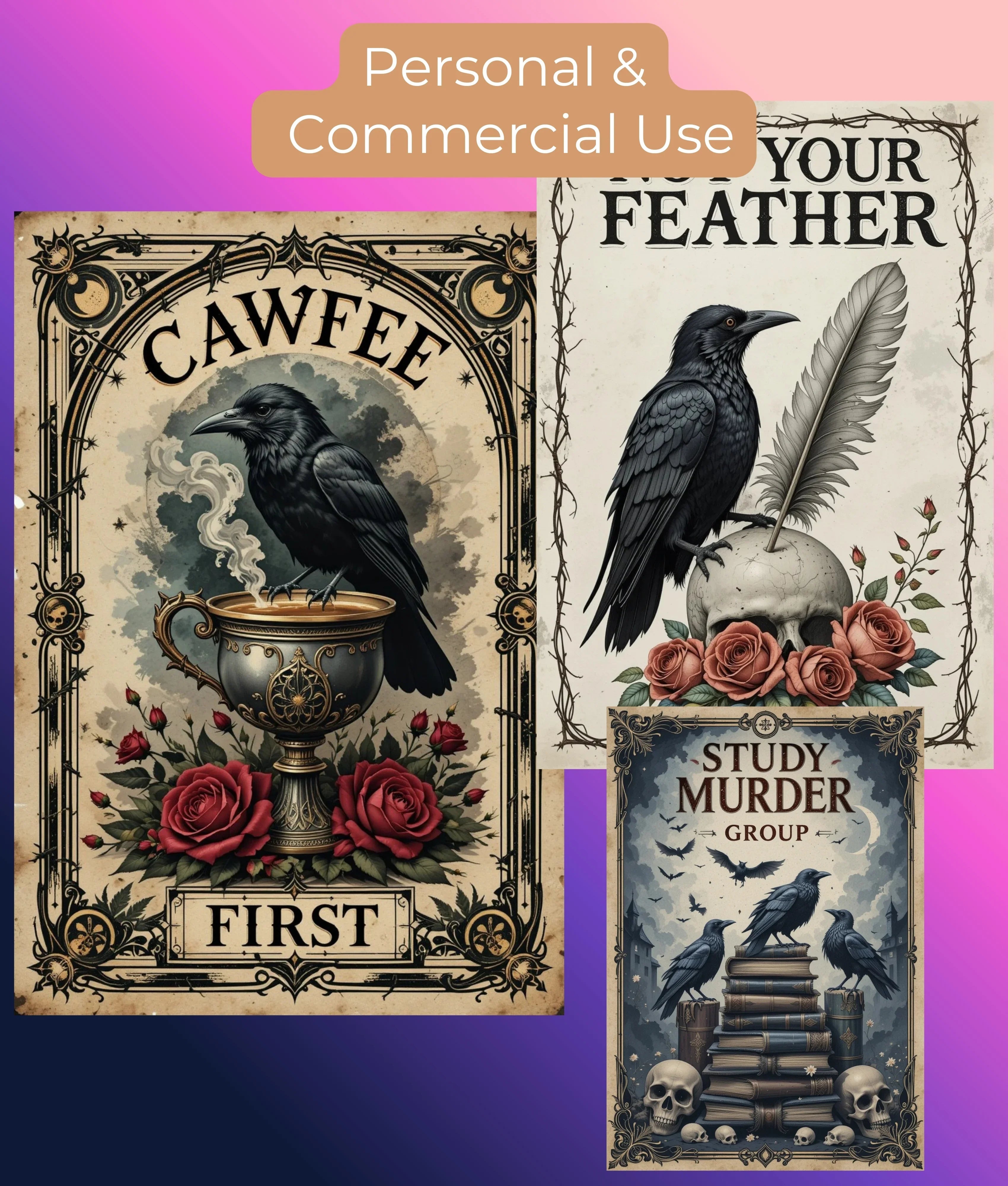 FCAWF Wall Art Clipart Bundle - CraftNest - Digital Crafting and Art