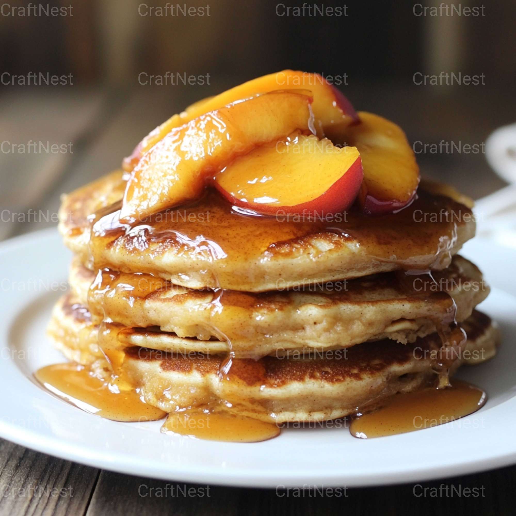Fluffy Pancakes Stock Images - CraftNest - Digital Crafting and Art