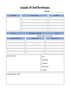 Fitness Planner KDP Planner - CraftNest - Digital Crafting and Art