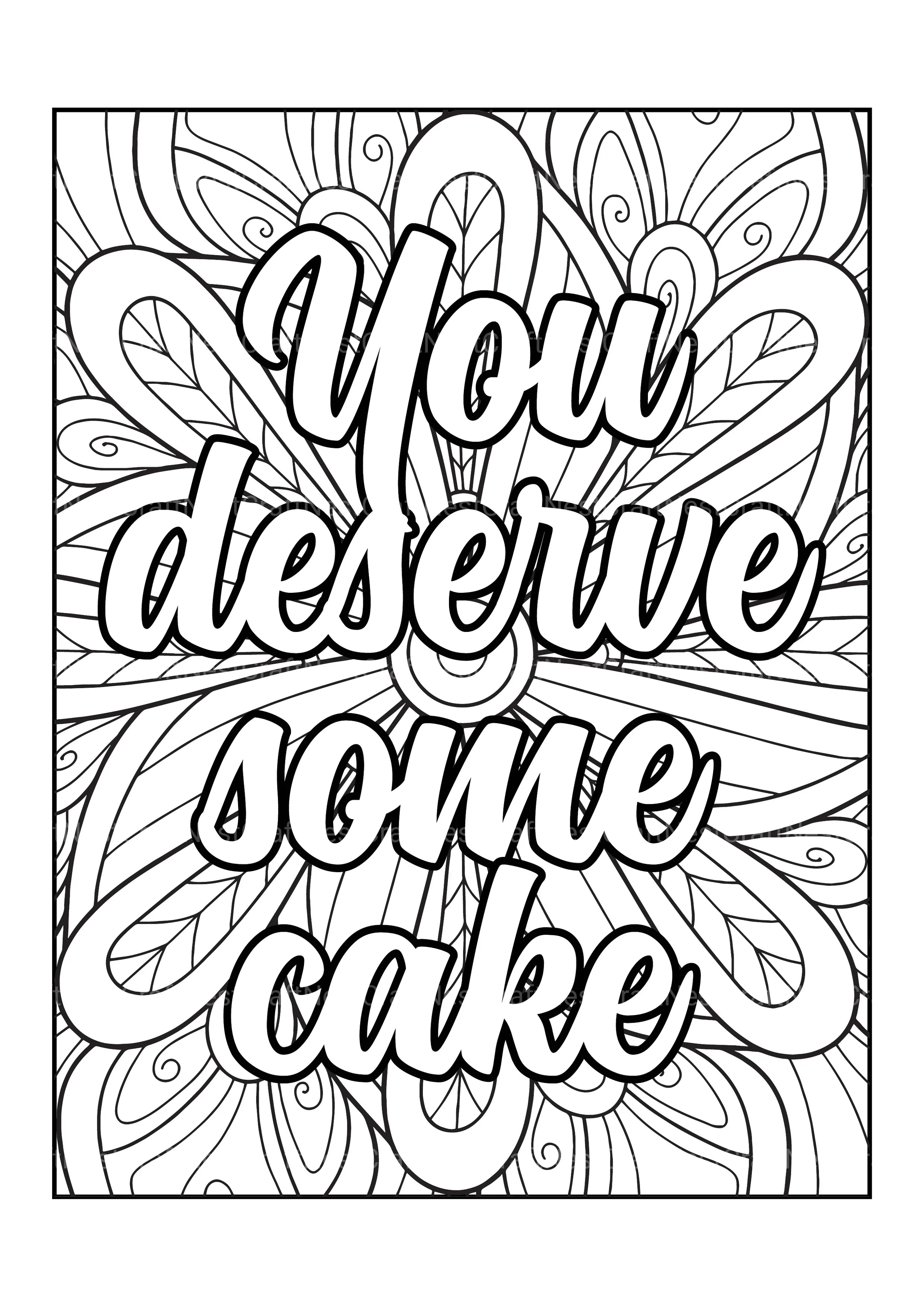 Motivational Quotes Coloring Book 12 - CraftNest - Digital Crafting and Art