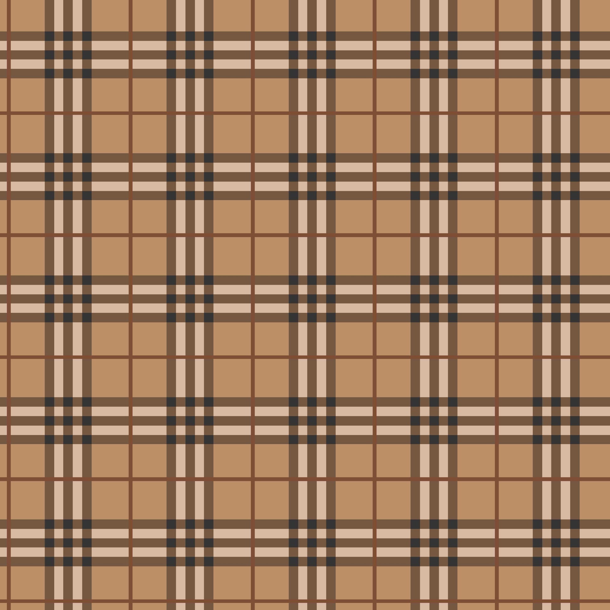 Fall Tartan Seamless Digital Paper - CraftNest - Digital Crafting and Art