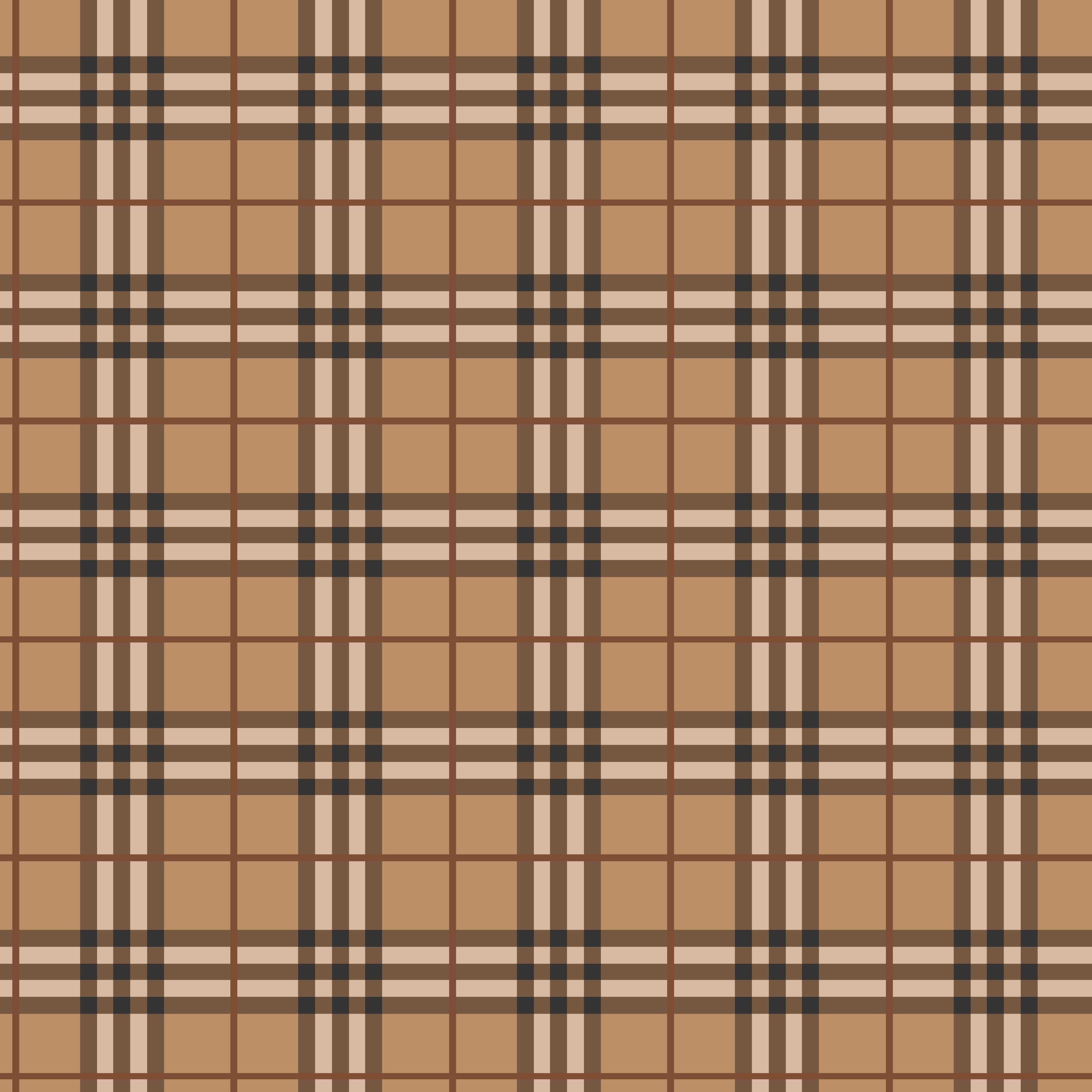 Fall Tartan Seamless Digital Paper - CraftNest - Digital Crafting and Art