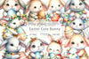 Easter Bunny Clipart Bundle