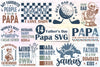 Fathers Day Dad Papa SVG Clipart Bundle