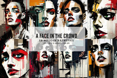 A Face in the Crowd - Women - CraftNest - Digital Crafting and Art