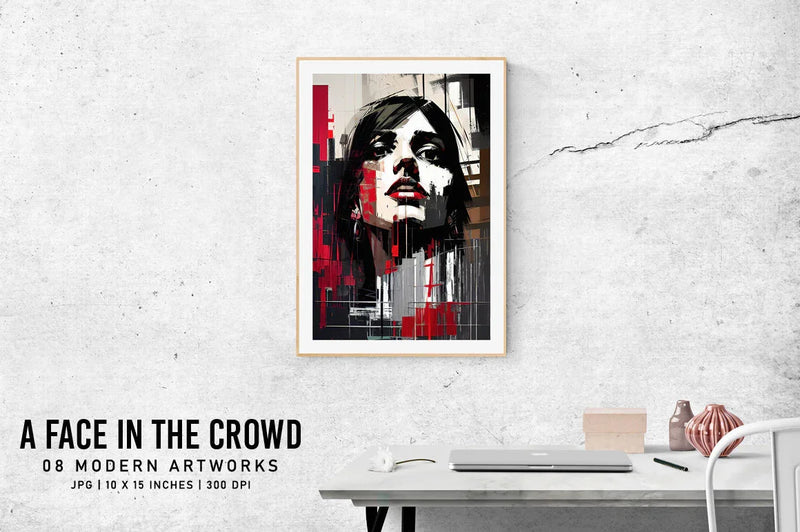 A Face in the Crowd - Women - CraftNest - Digital Crafting and Art