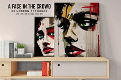 A Face in the Crowd - Women - CraftNest - Digital Crafting and Art