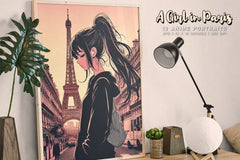 A Girl in Paris - Women - CraftNest - Digital Crafting and Art