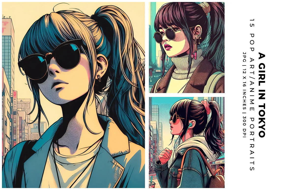 A Girl in Tokyo - Women - CraftNest - Digital Crafting and Art