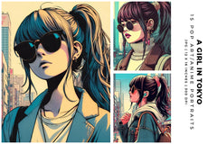 A Girl in Tokyo - Women - CraftNest - Digital Crafting and Art