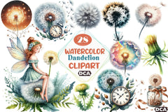 Dandelion Clipart Bundle 99 - CraftNest - Digital Crafting and Art