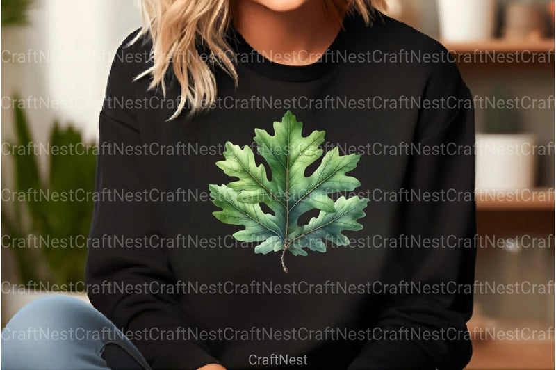 Green Summer Foliage Clipart Bundle 3 - CraftNest - Digital Crafting and Art