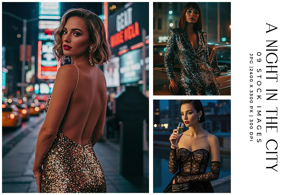 A Night in the City - Stock Images - CraftNest - Digital Crafting and Art