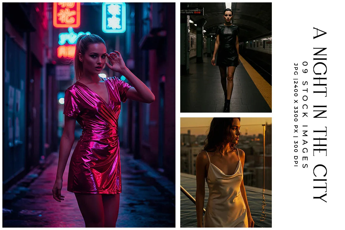 A Night in the City - Stock Images - CraftNest - Digital Crafting and Art