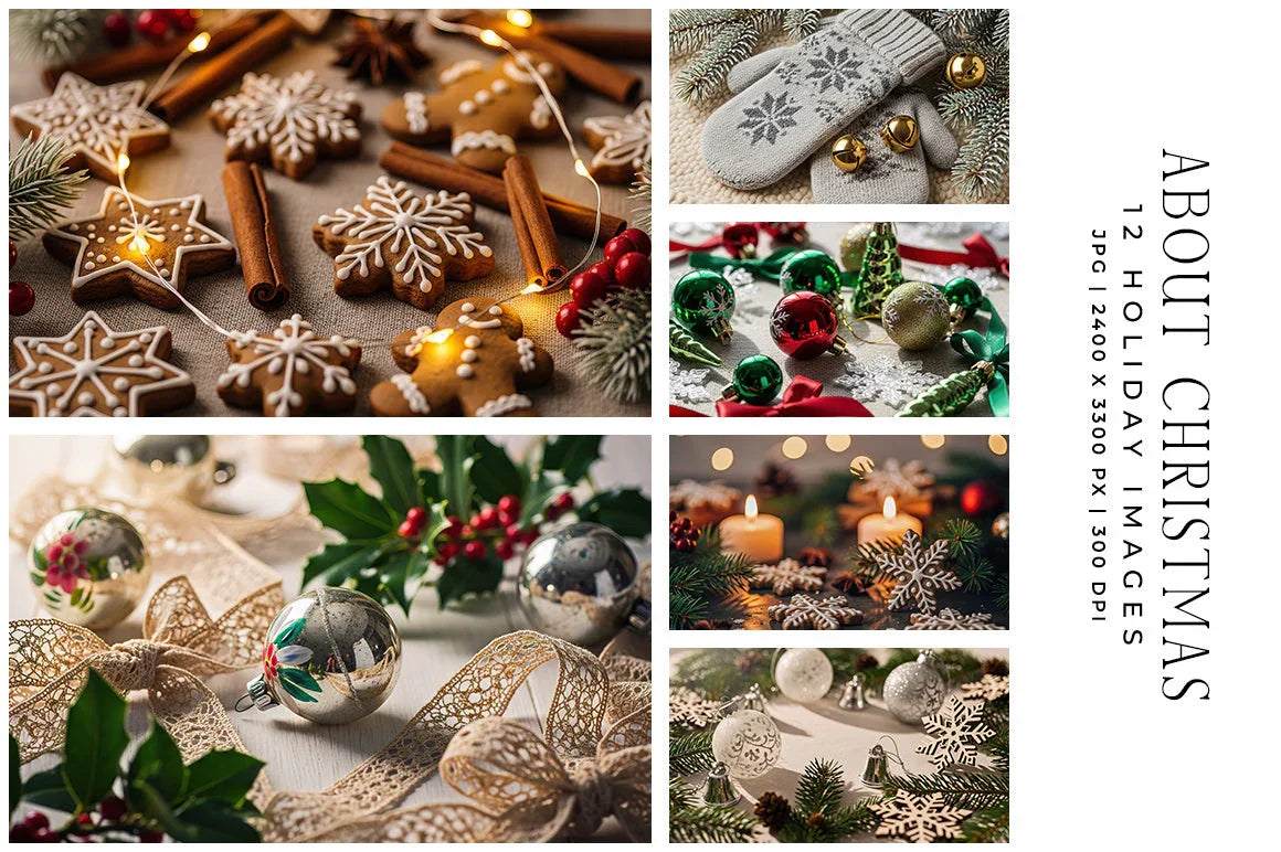 About Christmas - Stock Images - CraftNest - Digital Crafting and Art