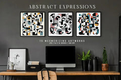 Abstract Expressions - Wall Art - CraftNest - Digital Crafting and Art