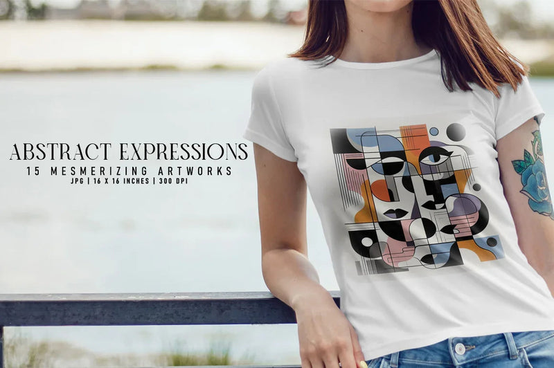 Abstract Expressions - Wall Art - CraftNest - Digital Crafting and Art