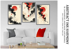 Abstract Japanese Artworks - Wall Art - CraftNest - Digital Crafting and Art